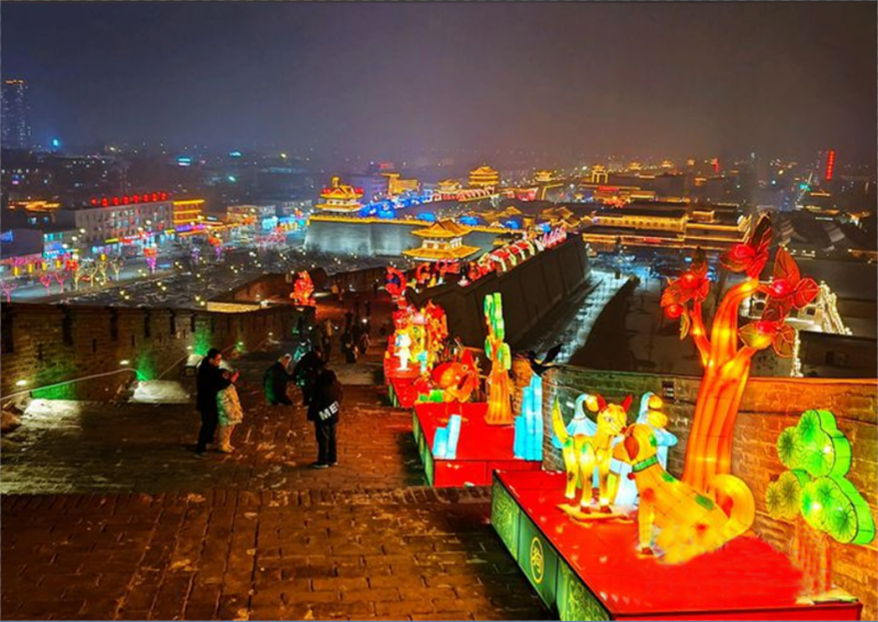 2024山西·忻州古城春节灯会